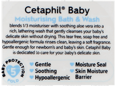 Cetaphil Baby Moisturising Bath & Wash 230Ml Cetaphil Baby Moisturising Bath & Wash 230Ml